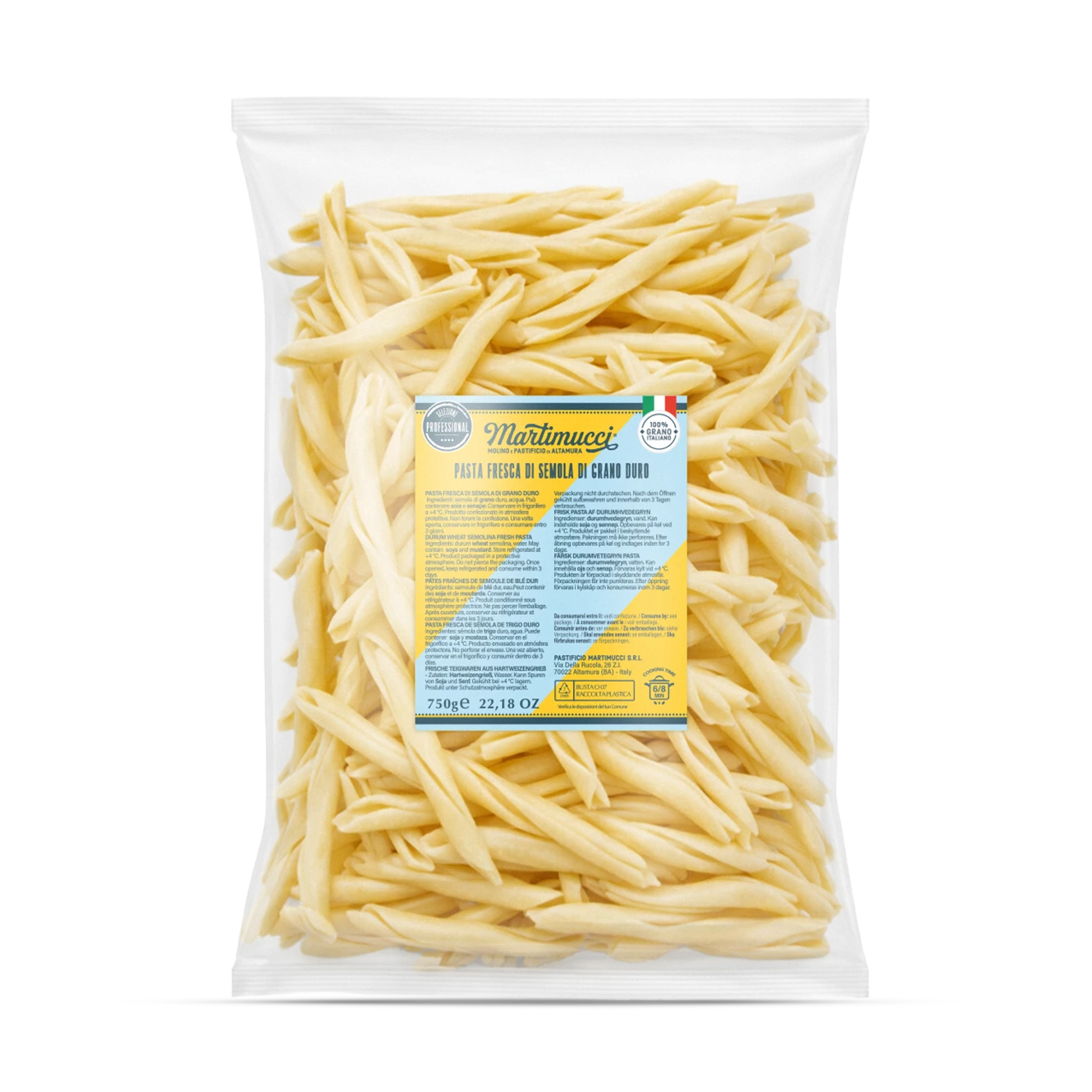 Filei Martimucci pasta fresca Linea Ho.Re.Ca. Classica