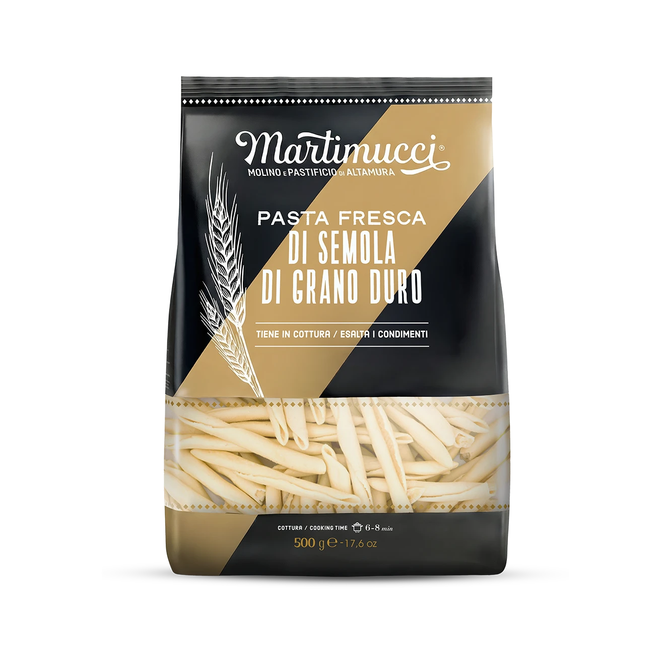 Maccheroncini Martimucci pasta fresca Linea Oro